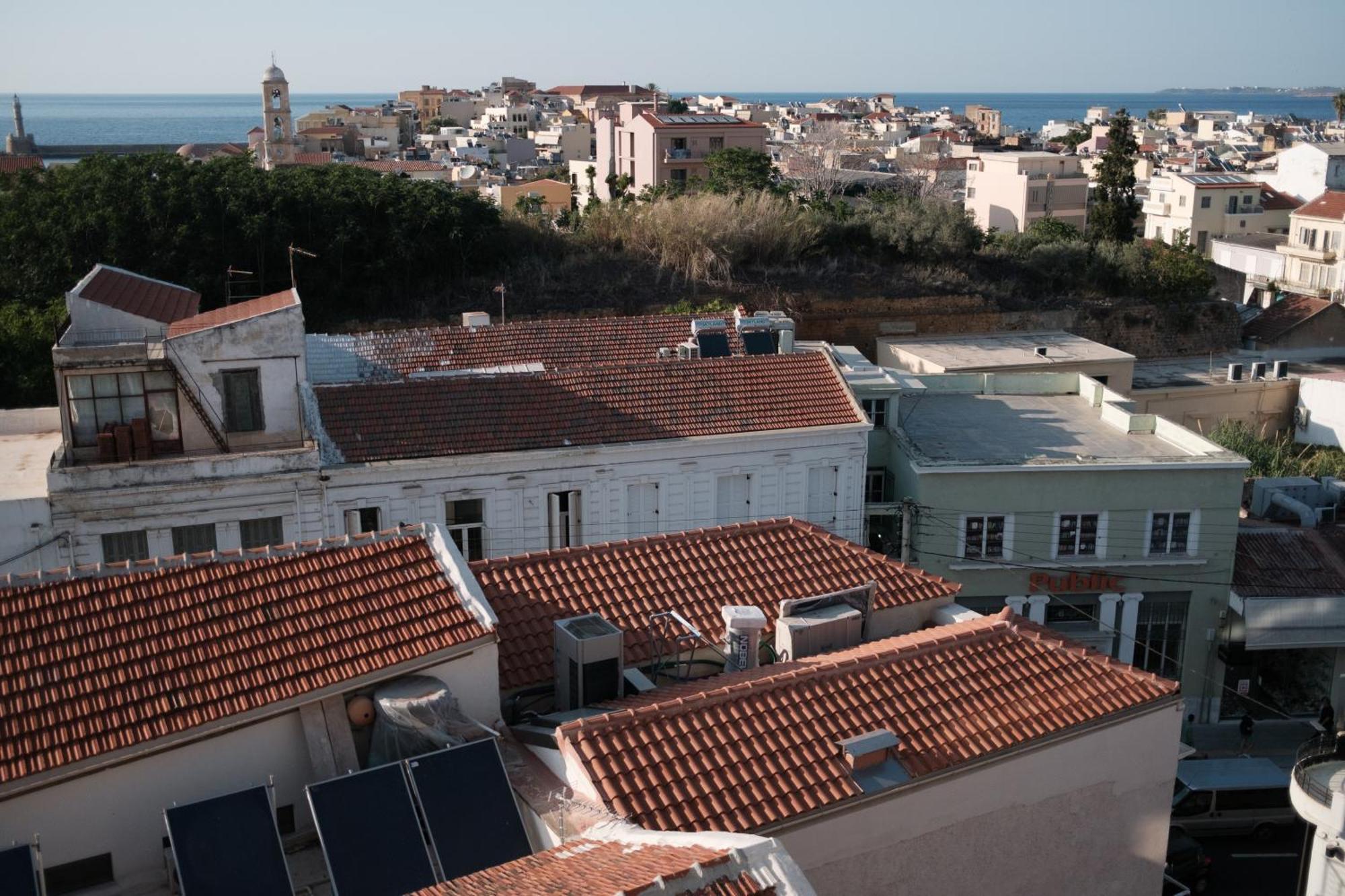 Sky-High 70Sqm Penthouse W. Stunning Views - 05 Apartment Chania  Exterior foto