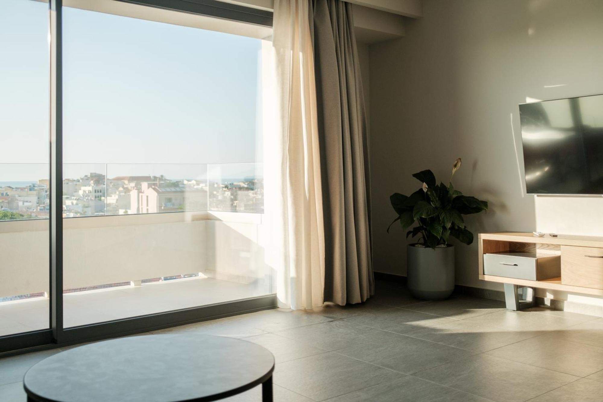 Sky-High 70Sqm Penthouse W. Stunning Views - 05 Apartment Chania  Exterior foto